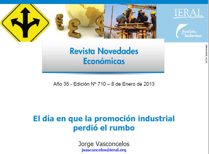 El da en que la promocin industrial perdi el rumbo