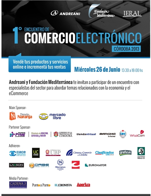 Presentaciones: Primer Encuentro de Comercio Electrnico Crdoba 2013