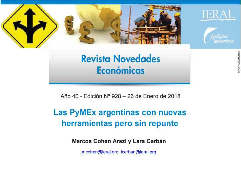 Las PyMEx argentinas con nuevas herramientas pero sin repunte