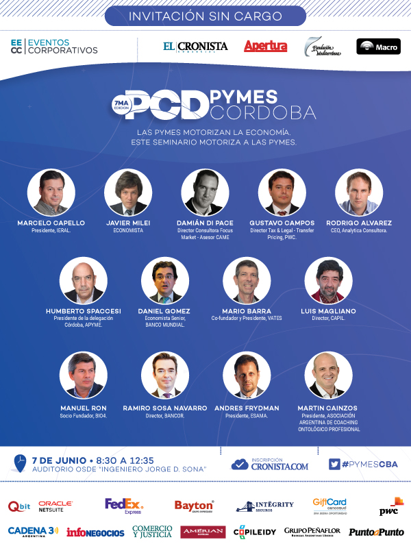 IERALPyME te invita al 7 Seminario Pymes Crdoba