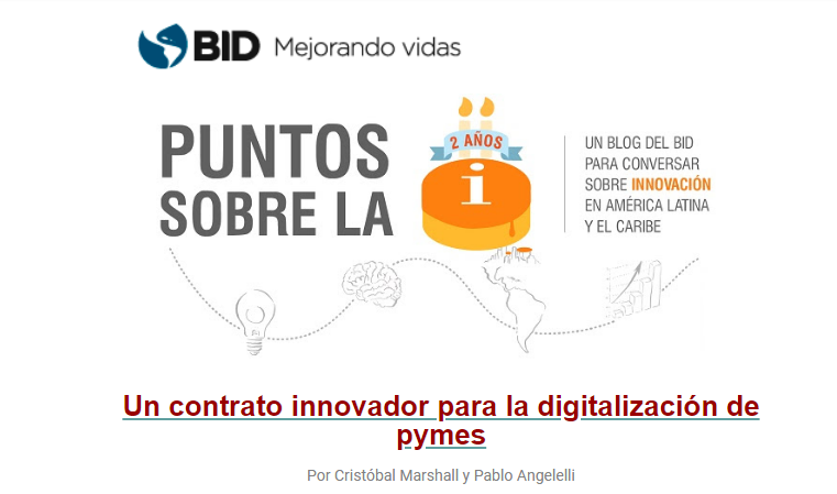 Un contrato innovador para la digitalizacin de pymes