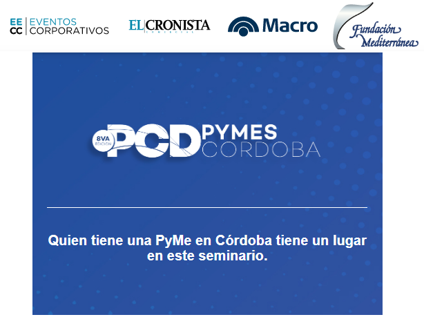 Reviví el 8vo Seminario Pymes Córdoba 2019