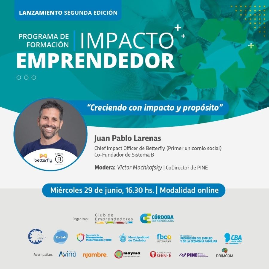 Atencin comunidad emprendedora: Se viene la 2 edicin del Programa Impacto Emprendedor!