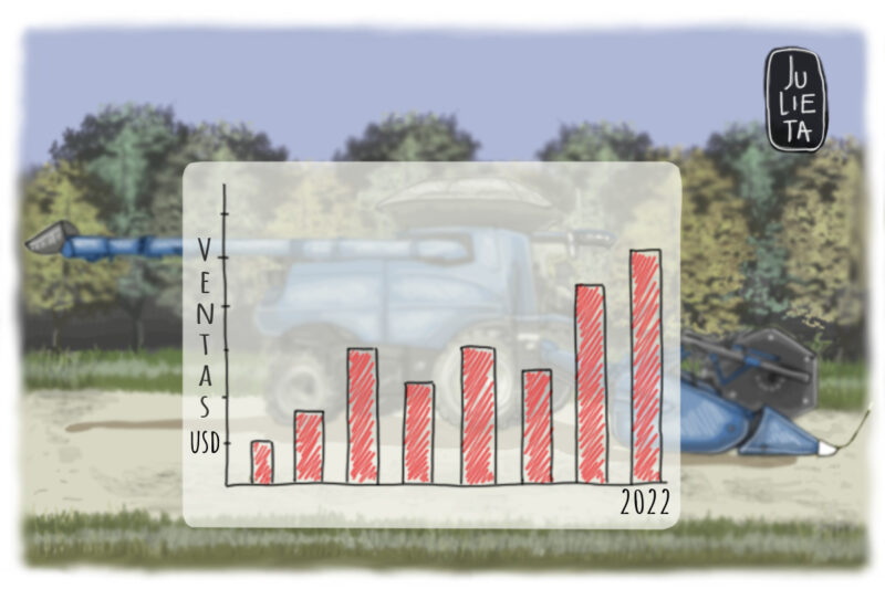 Maquinaria agrcola: medidas al dlar oficial, las ventas son las mayores en 20 aos